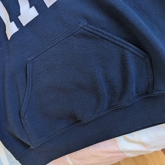 Navy Blue Hoodie With 'MAC' Embroidery - Picture 3 of 8